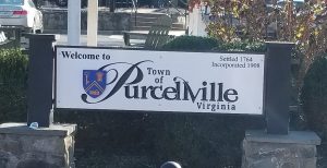 Purcellville Town Sign