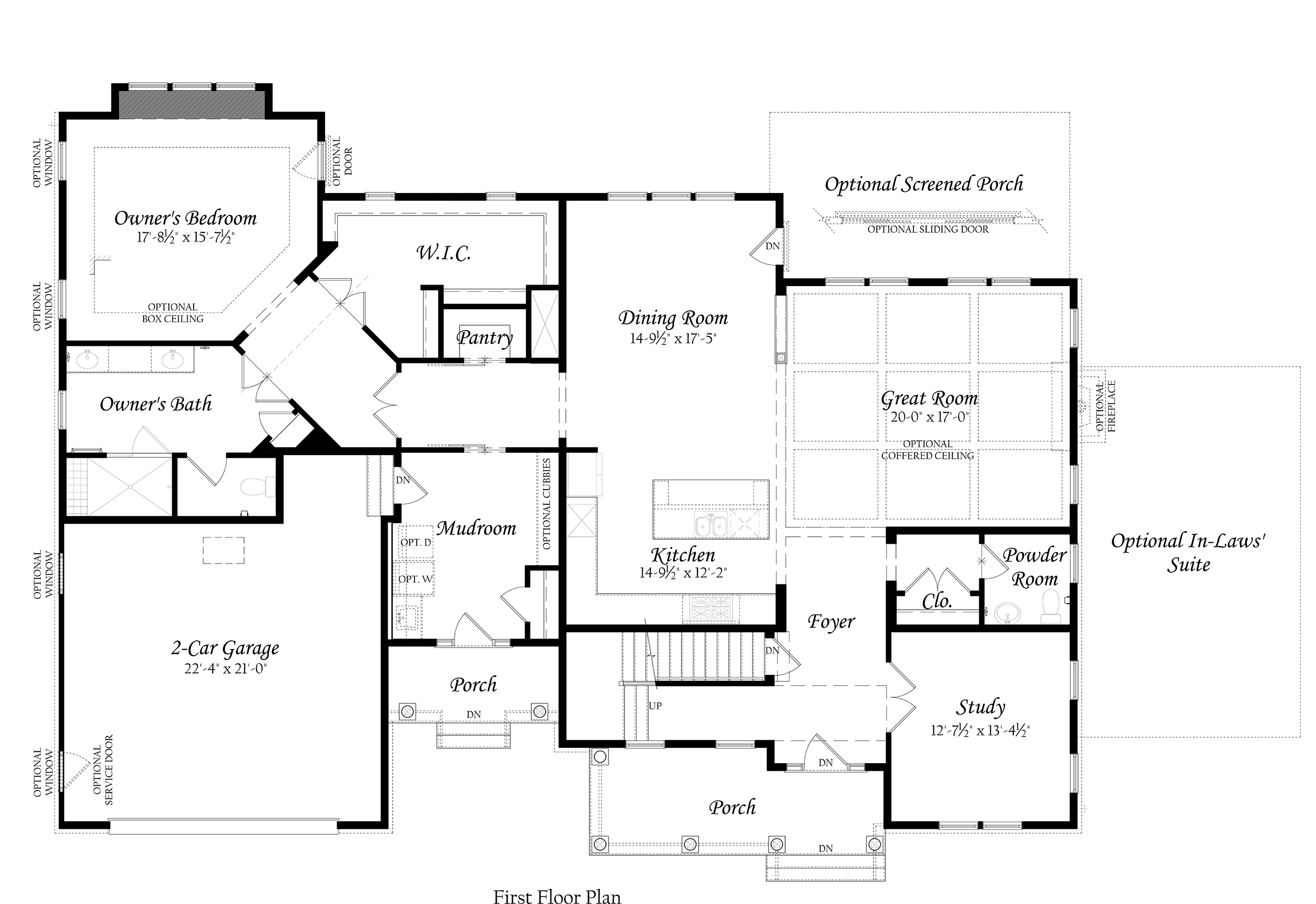 WEB Hillsboro 3x0 - Floor Plan - Master - Main Level 7-2-19