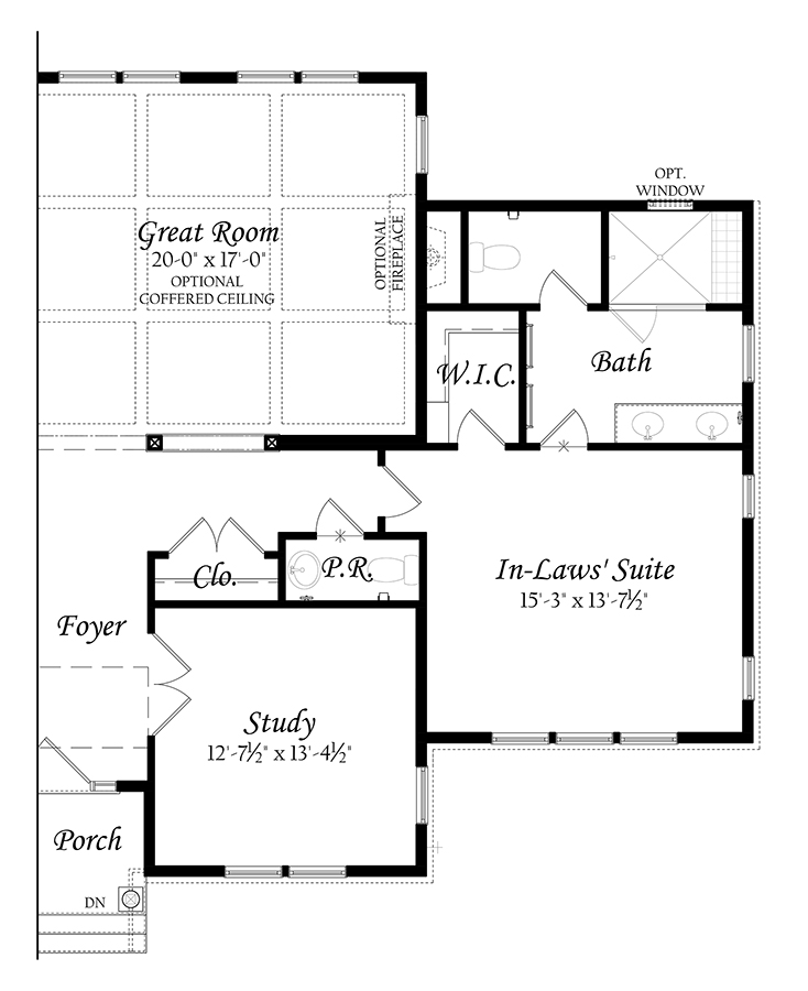 WEB Hillsboro 3x0 - Floor Plan - Master - Opt In Law Suite 7-2-19 a