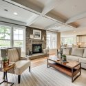 Chapman single family home floorplan living room in Virginia