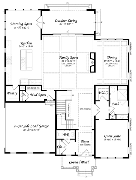 Camdyn 30- Main Level With Morning Room and Guest Suite