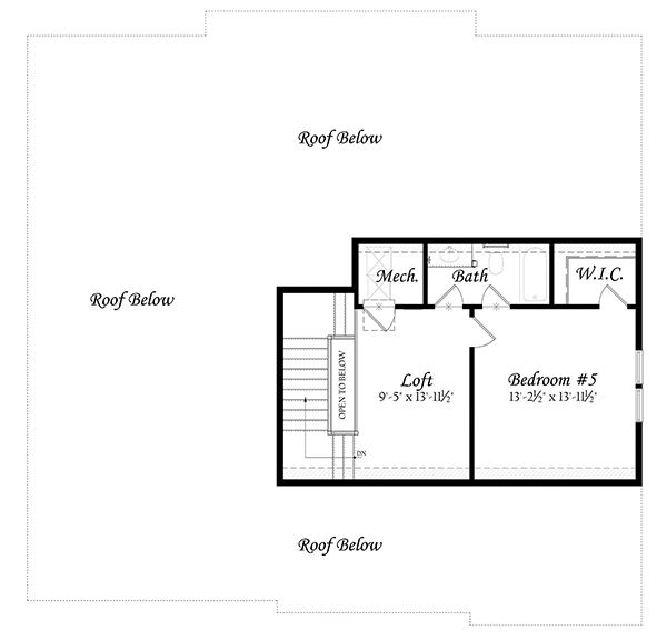 Camdyn 3-0 Opt Third Floor Loft and Bedroom Five