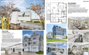Magazine spread recognizing Evergreene Homes for several awards at The Builders And Remodelers Association of Delaware’s Regal Awards 2022