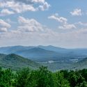 Mountain view to show the beautiful backdrop the Overbrook community provides its residents