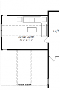 Willet3.0 upper Level Optional Bonus Room
