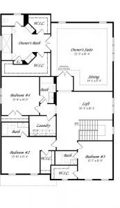 Carlyle-3x0---Master---Floor-Plan---Elev-A---Upper-Level