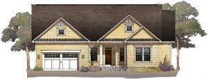 Middleton-2x6---Master---Rendering---Elevation-A---Siding
