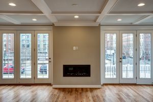 Living Room with Gas Fireplace