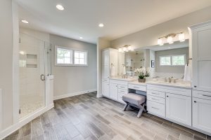 Large spa like bathroom owner's suite
