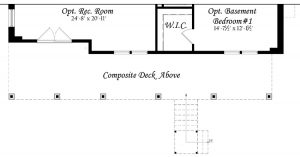 Web Spinnaker 3x0 - Floor Plan - Master - Lower Level opt rec room opt finished basement bedroom
