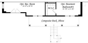 Web Spinnaker 3x0 - Floor Plan - Master - Lower Level opt rec room opt finished basement bedroom walkout