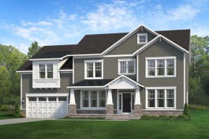 Poplar Elevation L Pkg 4 - Aged Pewter