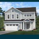 Dickens II floorplan exterior by Evergreene Homes