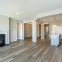 Harrison Duplex open floorplan by Evergreene Homes at Preston Lake