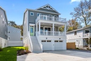 Dewey II floorplan at Verandah Bay in Fenwick Island Delaware