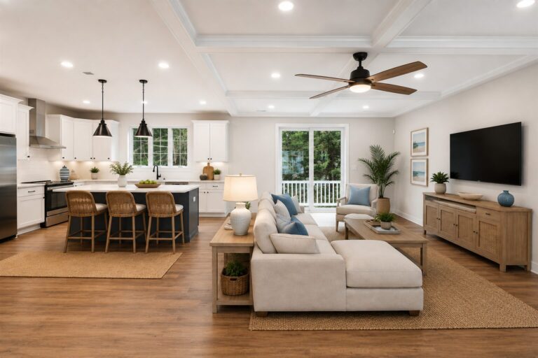 Campbell Kitchen LIving Coastal 1