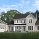Hillsboro F Color Package B Front Load Hillsboro floorplan exterior by Evergreene Homes