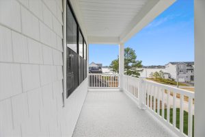 Balcony view of the Campbell floor plan home