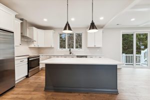 Modern kitchen in the Campbell floor plan home