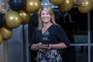 Evergreene Homes team member at the BRAD awards 2022