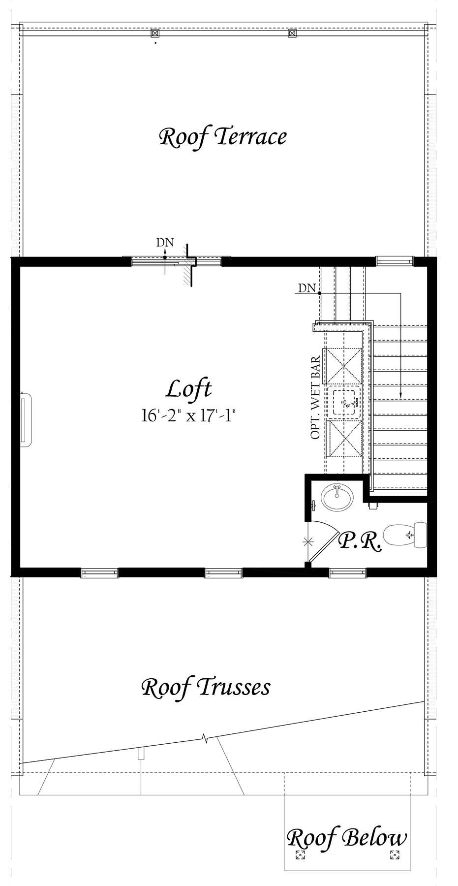 Park Place 18E Web Loft Level Int Elev A F copy