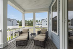Primary bathroom with large shower in the Brackish Dr. home.