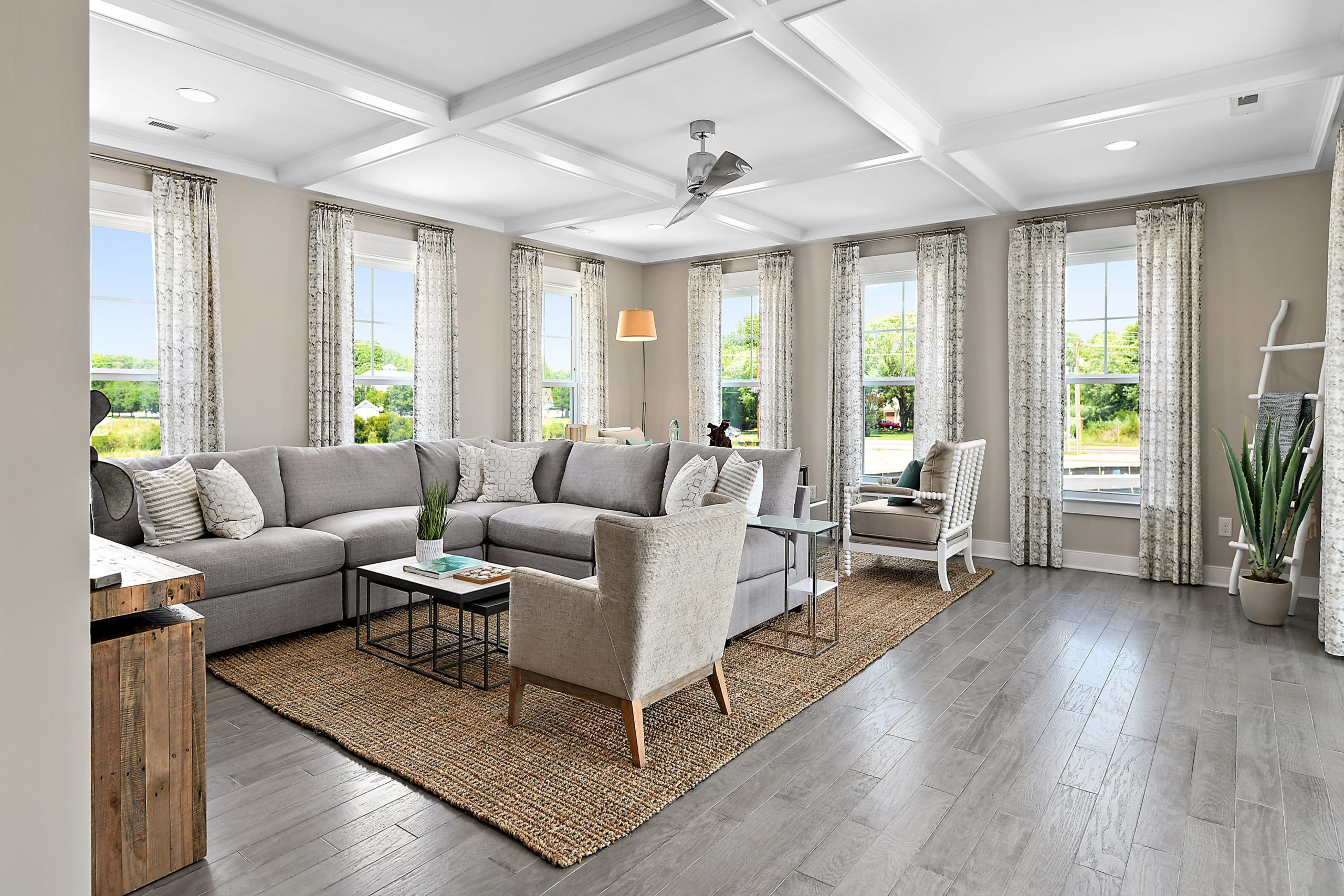 Panoramic coastal view from the Blue Beech Ln. home.