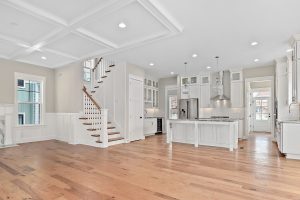 Coastal-inspired exterior of the Brooklyn floor plan home