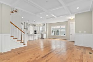 Modern exterior of the Brooklyn floor plan home