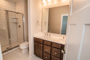 Modern kitchen in the Blue Fin floor plan home