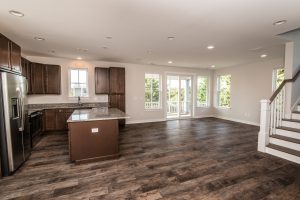 Modern bathroom in the Blue Fin floor plan home