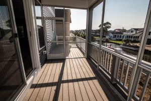 Modern bathroom in the Blue Fin floor plan home