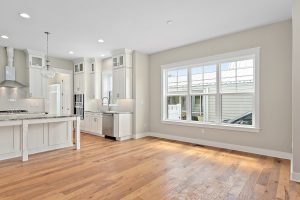 Coastal-inspired exterior of the Brooklyn floor plan home