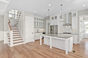 Coastal-inspired exterior of the Brooklyn floor plan home