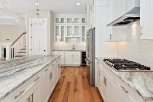 Coastal-inspired exterior of the Brooklyn floor plan home