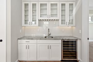 Coastal-inspired exterior of the Brooklyn floor plan home