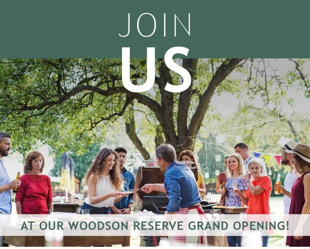 Join Us on September 15 for the Woodson Reserve Grand Opening!