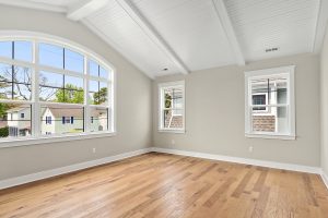 Coastal-inspired exterior of the Brooklyn floor plan home