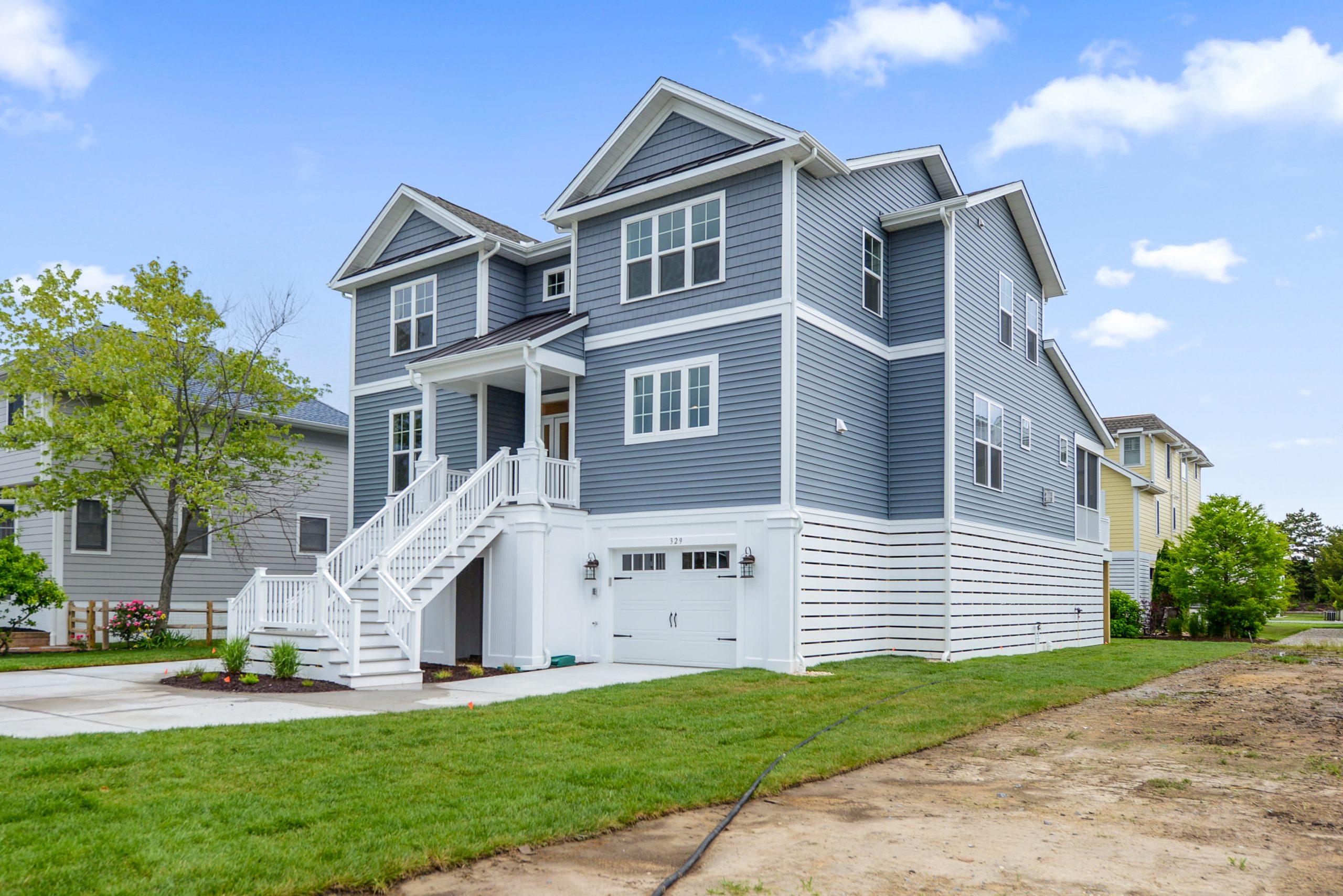 Bayberry floorplan side exterior