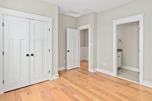 Coastal-inspired exterior of the Brooklyn floor plan home