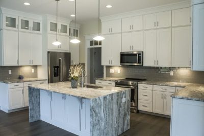 Modern kitchen in the Beechwood floor plan home