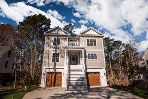 Exterior facade of the Bayberry floor plan home