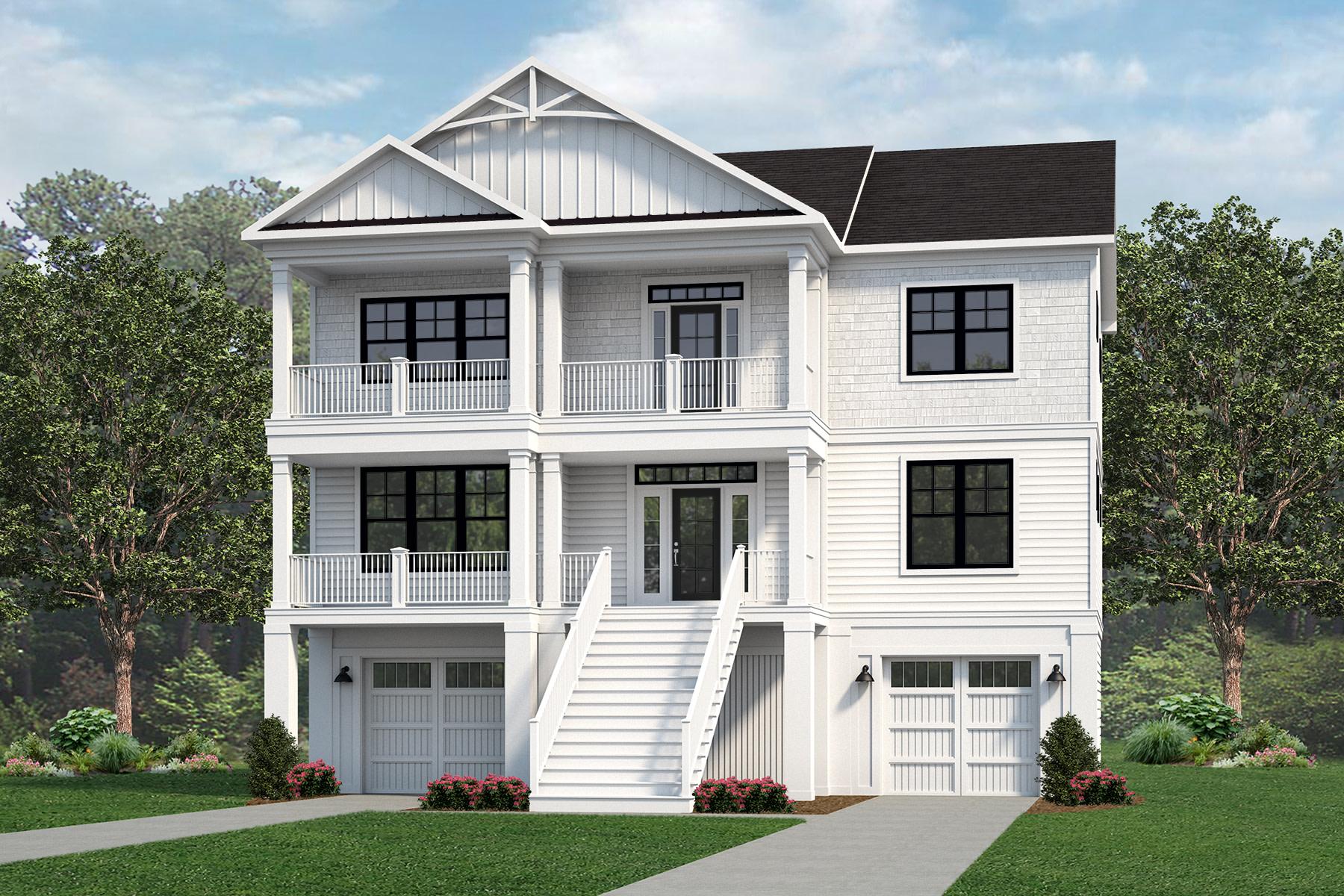 Campbell floorplan exterior by Evergreene Homes