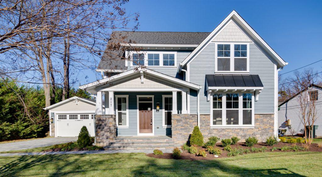 Evergreene Homes Alexander floorplan exterior