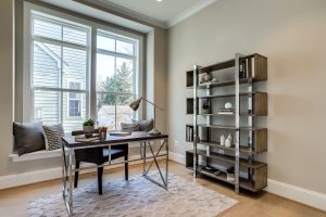 Coastal-style exterior of the Nottingham II floor plan home