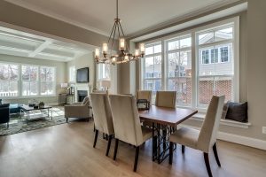 Spacious bedroom in the Nottingham II floor plan home