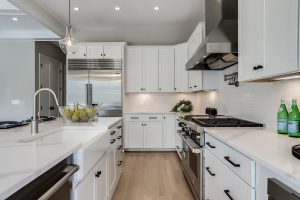 Modern dining area in the Nottingham II floor plan home