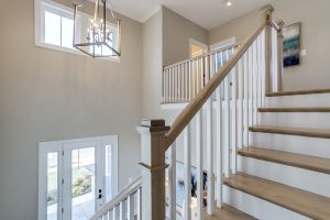Modern living area in the Nottingham II floor plan home