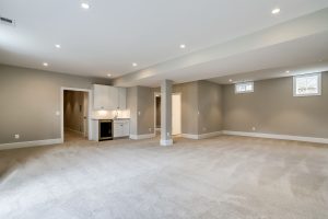Modern bathroom in the Nottingham II floor plan home