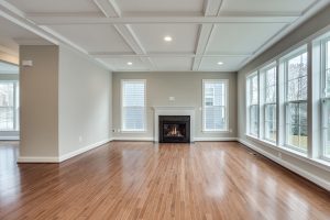 Coastal-style exterior of the Florence floor plan home